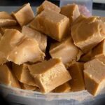 5 Ingredient Microwave Salted Caramel Fudge