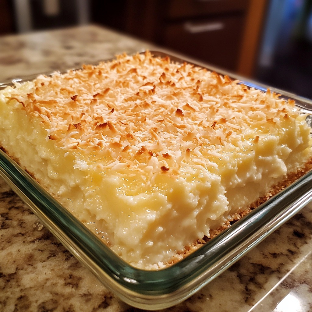 Ooey Gooey Coconut Cake Recipe